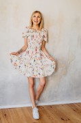 Sukienka ciążowa i do karmienia Luna - polna łąka