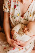 Sukienka ciążowa i do karmienia Margaret - polna łąka