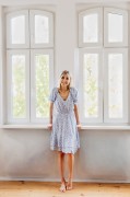 Sukienka ciążowa i do karmienia Diana - letnie niebo